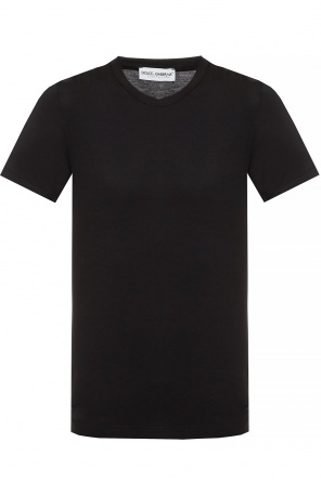 T-shirt z wyszytym logo, zdjęcie 1 T-shirt z wyszytym logo od Dolce & Gabbana